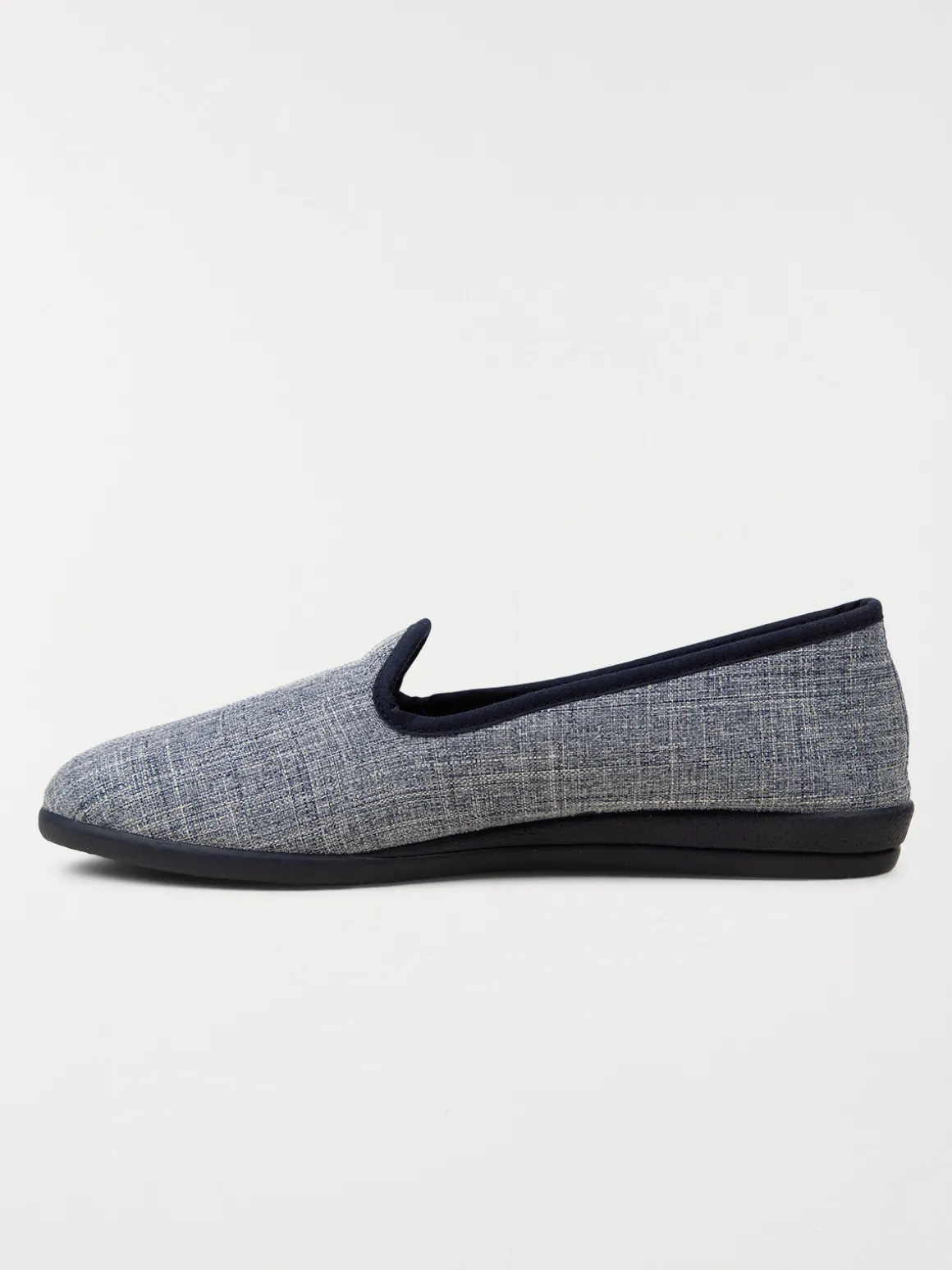Chausson broderie ancre femme (36-41)