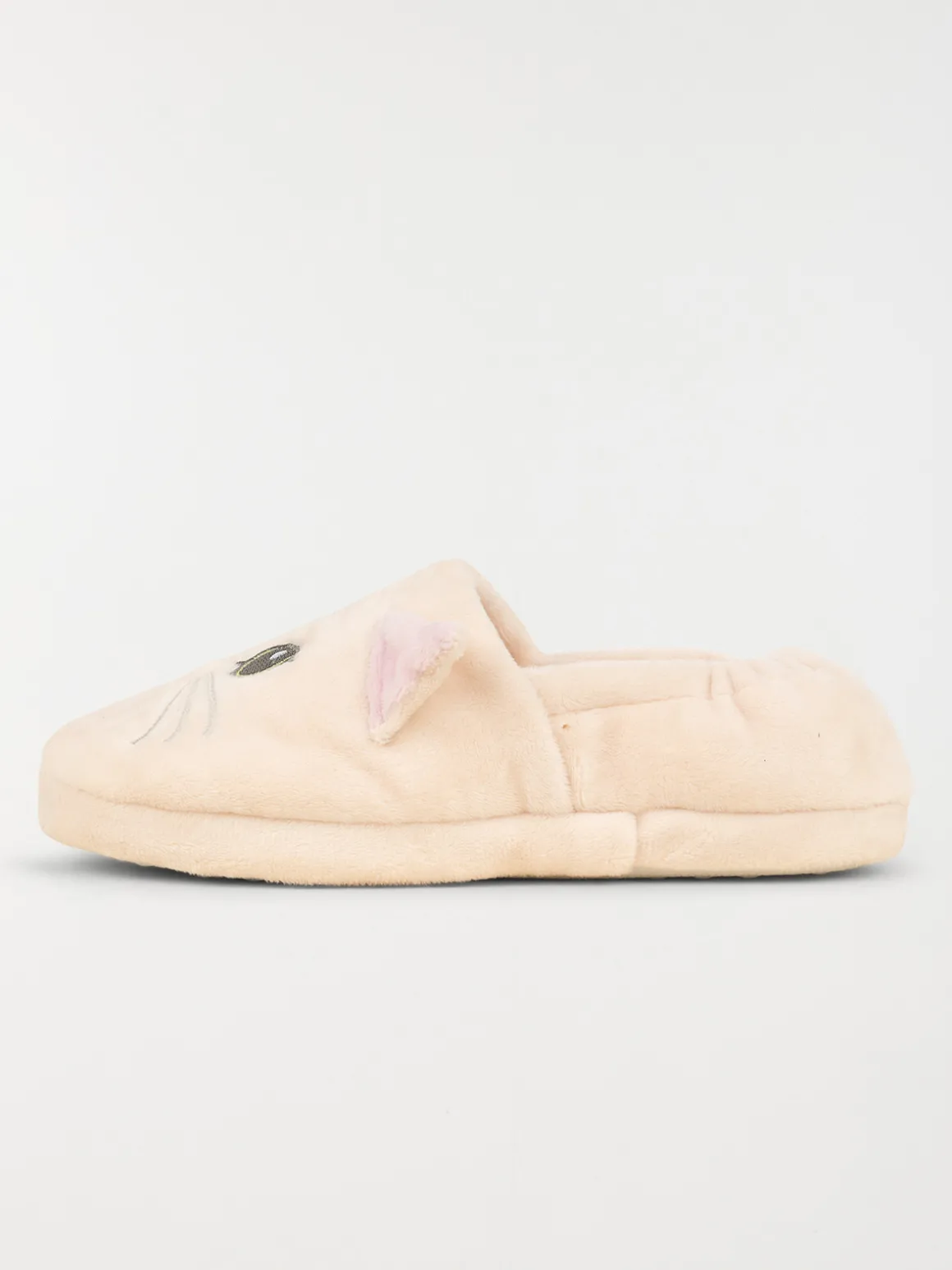 Chausson chat fille beige (31-35)