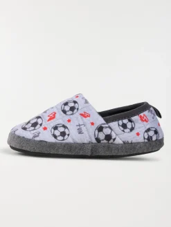Chausson foot gris garçon (31-35)