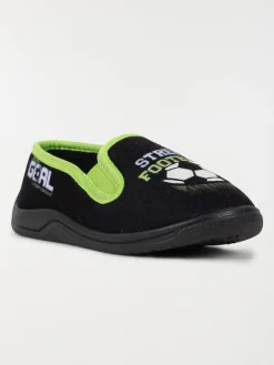Chausson foot noir garçon (31-35)
