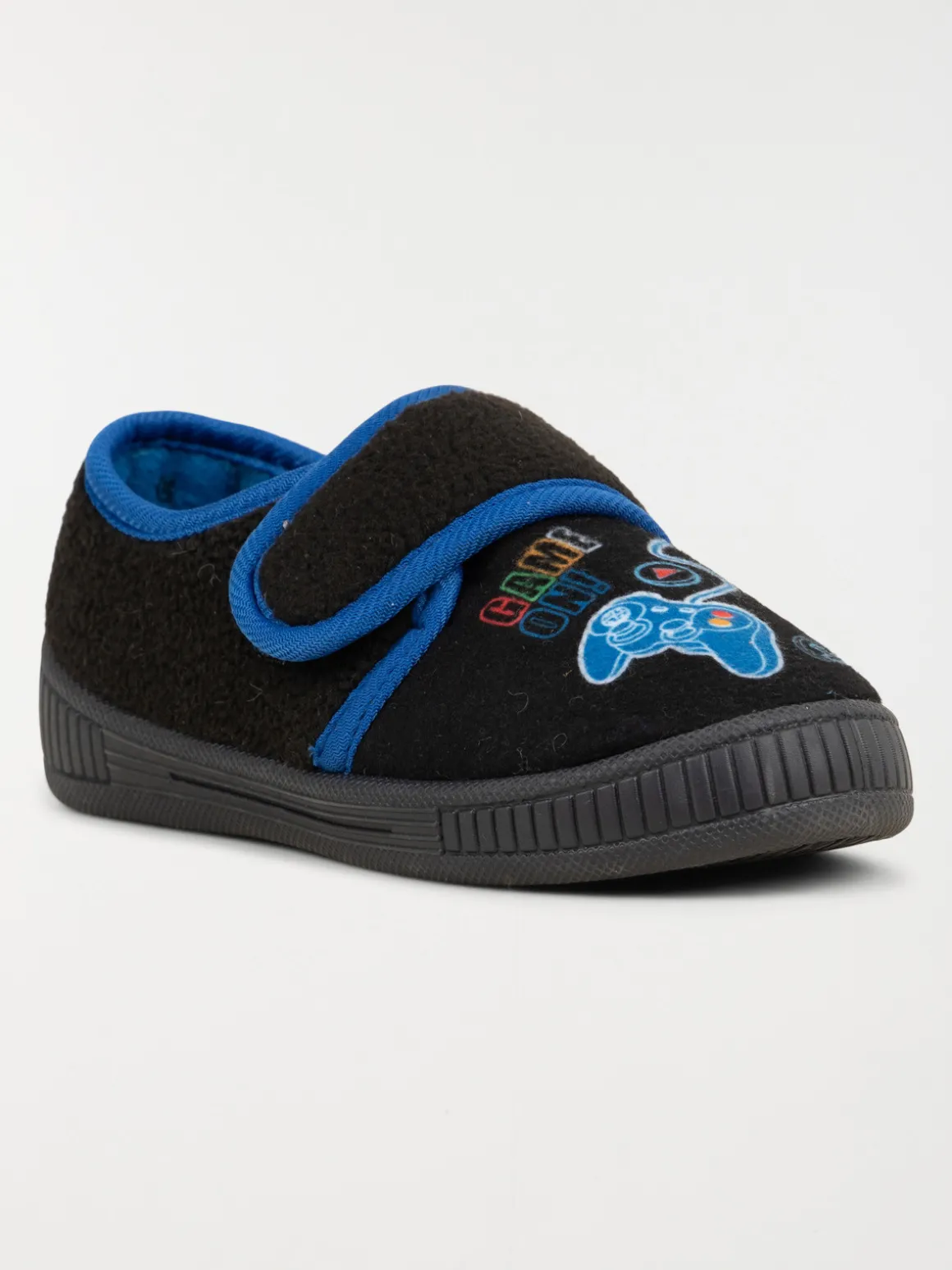 Chausson gamer noir garçon (24-30)