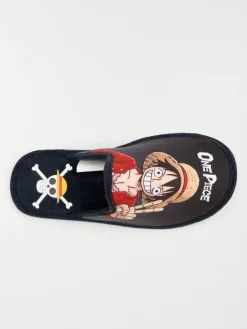 Chausson garçon One Piece noir (33-39)