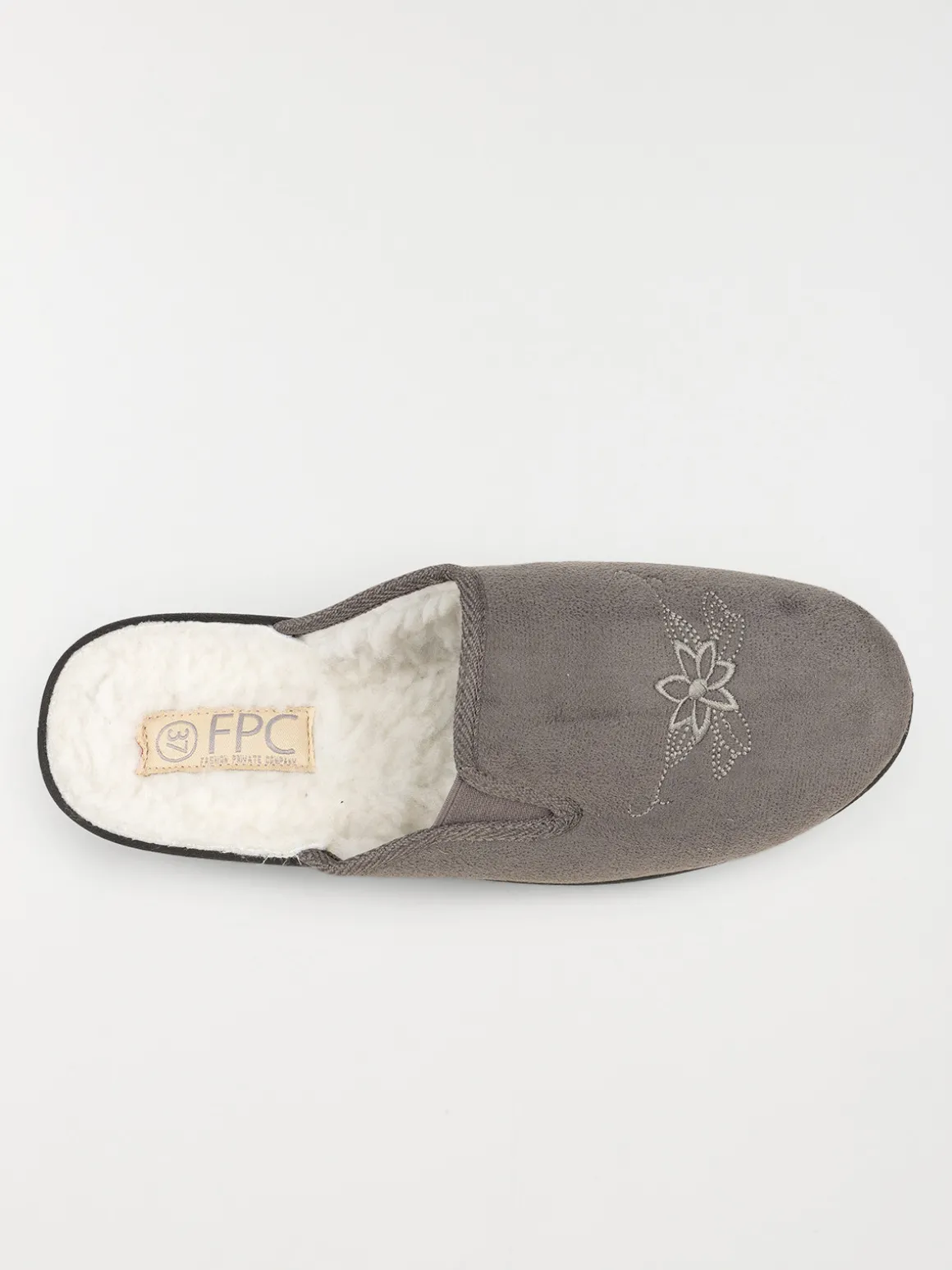 Chausson gris femme (36-41)