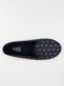 Chausson imprimé marine femme (36-41)