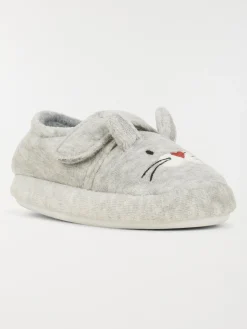 Chausson lapin gris fille (24-30)