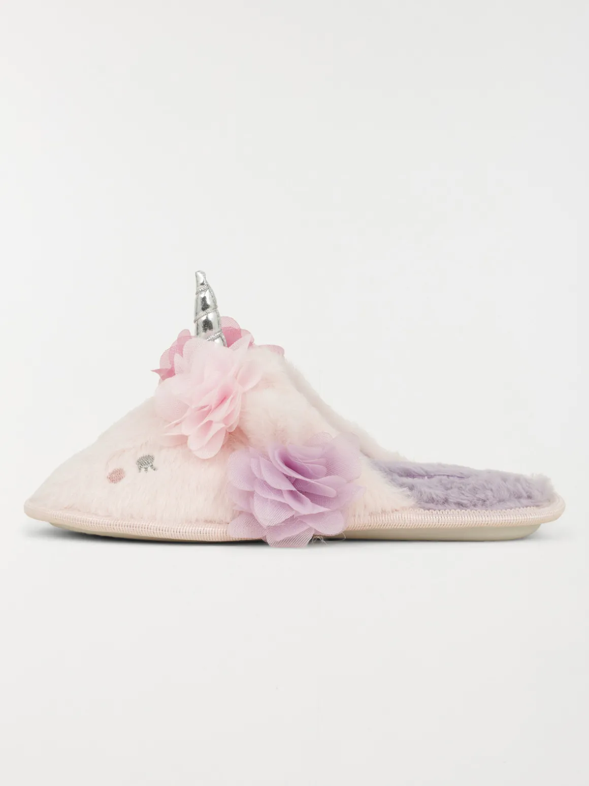 Chausson licorne rose fille (31-35)