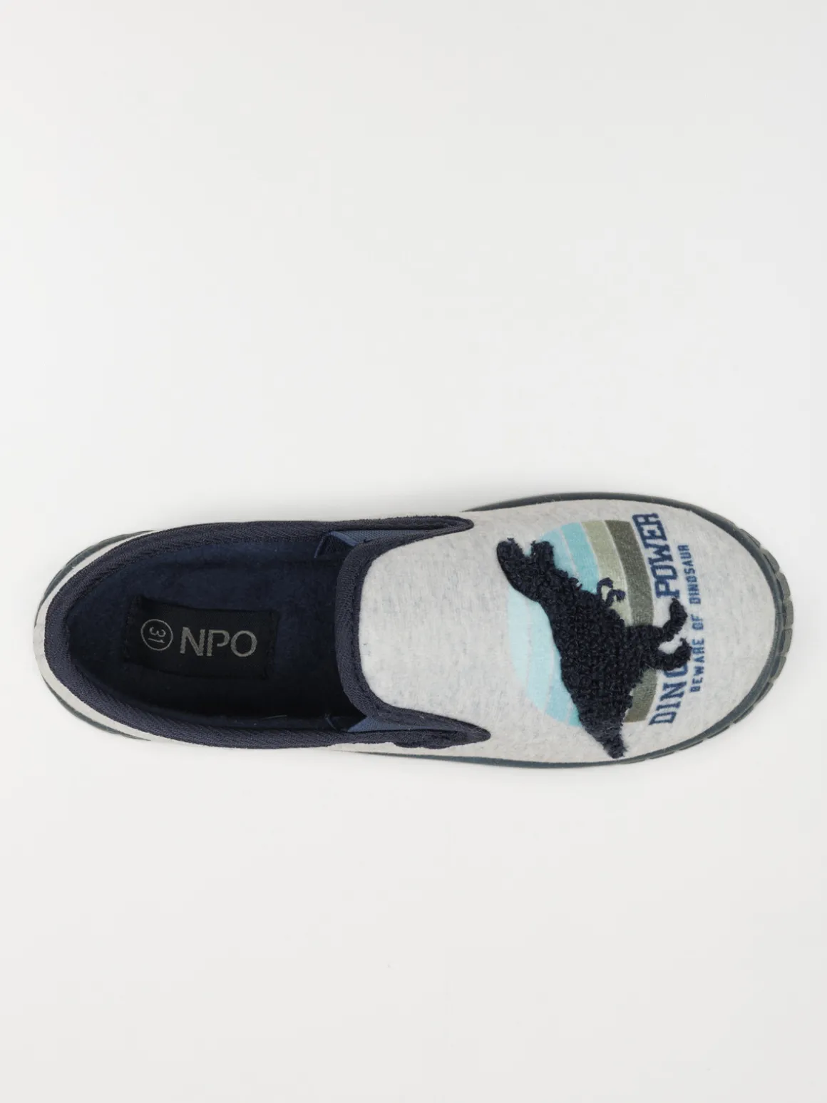 Chausson motif dinosaure garçon (31-35)