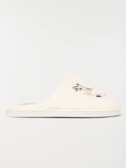 Chausson mule cerf femme (36-41)