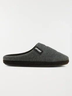 Chausson mule homme gris (41-46)