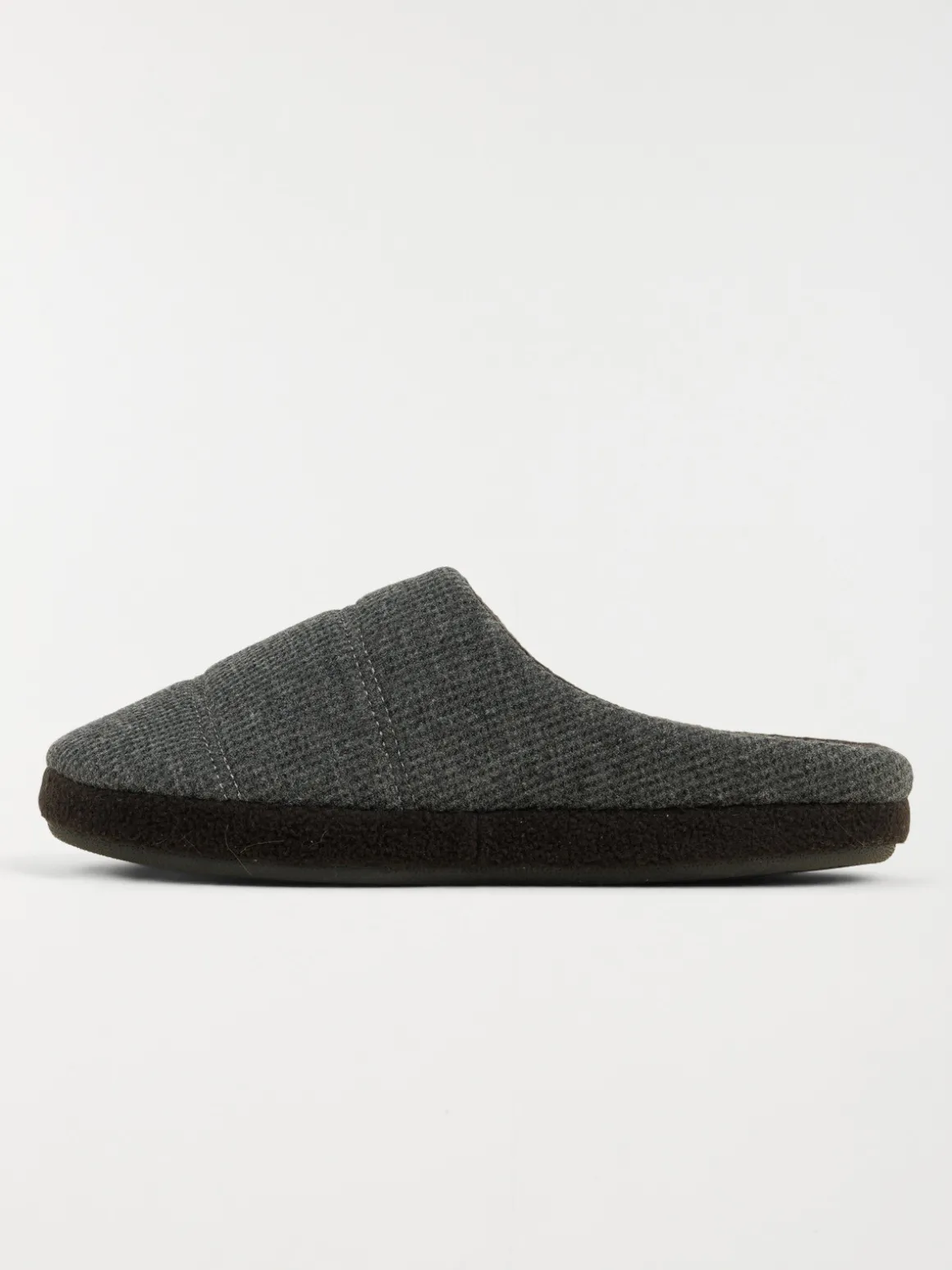 Chausson mule homme gris (41-46)