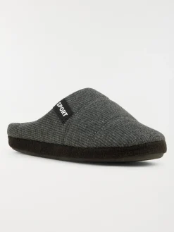 Chausson mule homme gris (41-46)