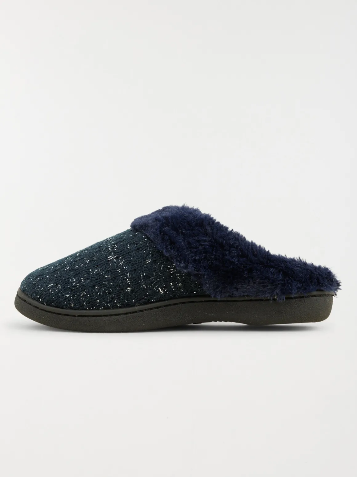 Chausson mule marine femme (36-41)