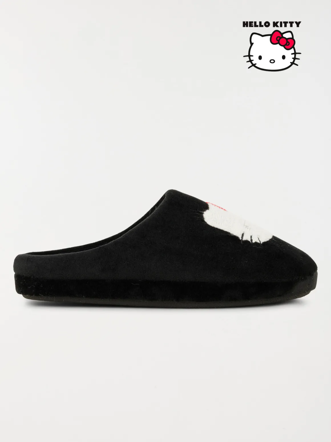 Chausson noir Hello Kitty femme (36-41)