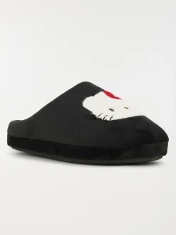 Chausson noir Hello Kitty femme (36-41)