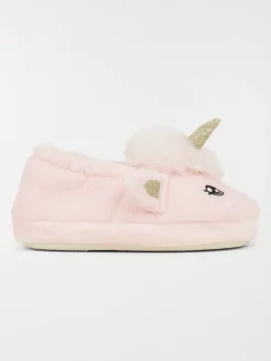 Chausson rose licorne 3D fille (24-30)