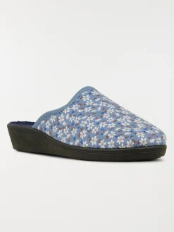 Chausson sabot fleurie femme (36-41)