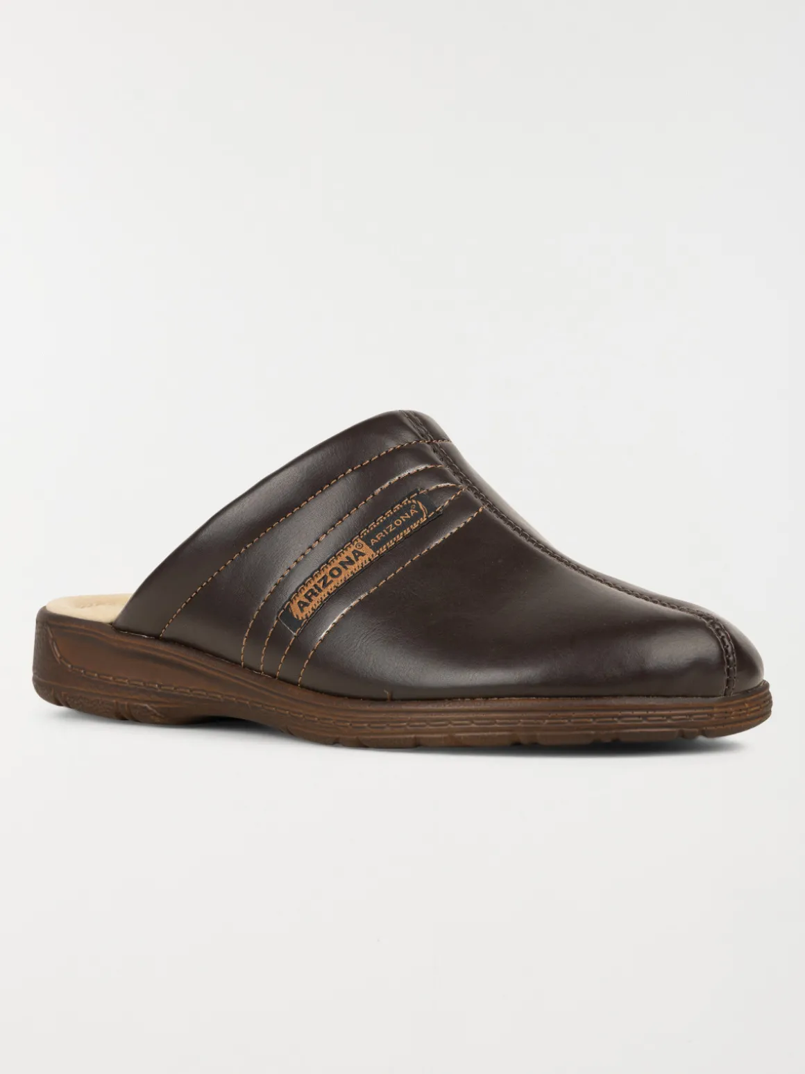 Chausson sabot homme marron (40-46)