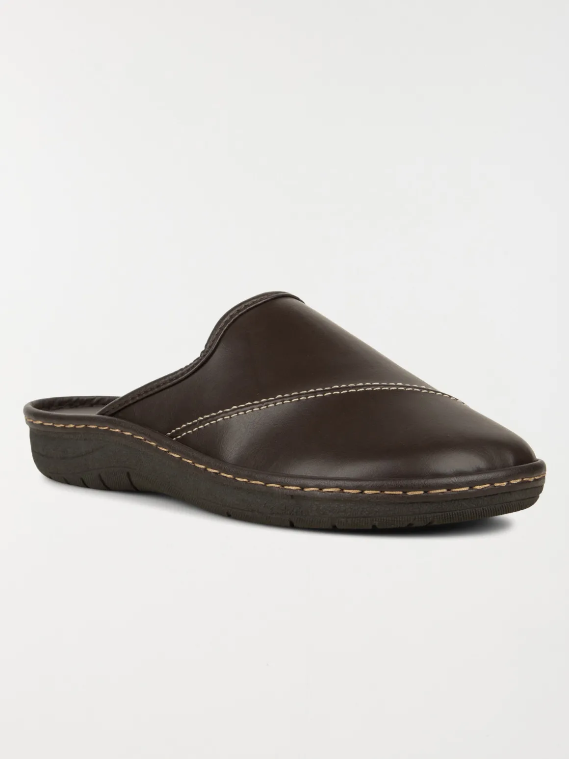 Chausson sabot marron homme (40-46)