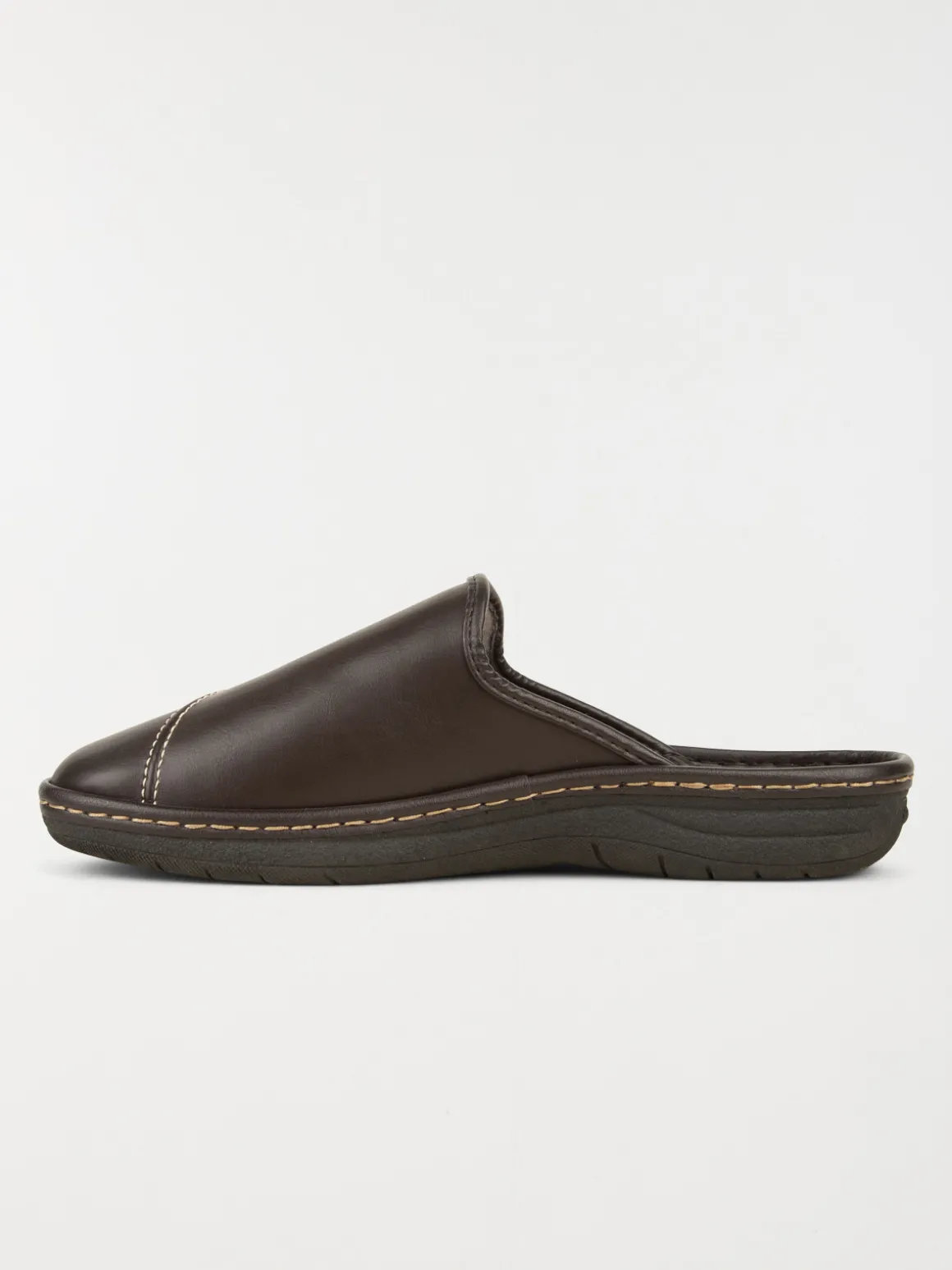 Chausson sabot marron homme (40-46)