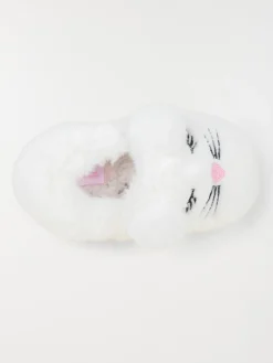 Chausson souris fille blanc (31-35)