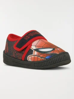 Chausson Spiderman noir garçon (24-30)