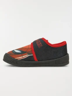 Chausson Spiderman noir garçon (24-30)