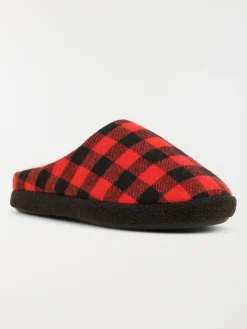 Chaussons à carreaux garçon (32-39)
