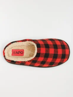 Chaussons à carreaux garçon (32-39)
