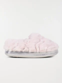 Chaussons à sequins rose fille (24-30)