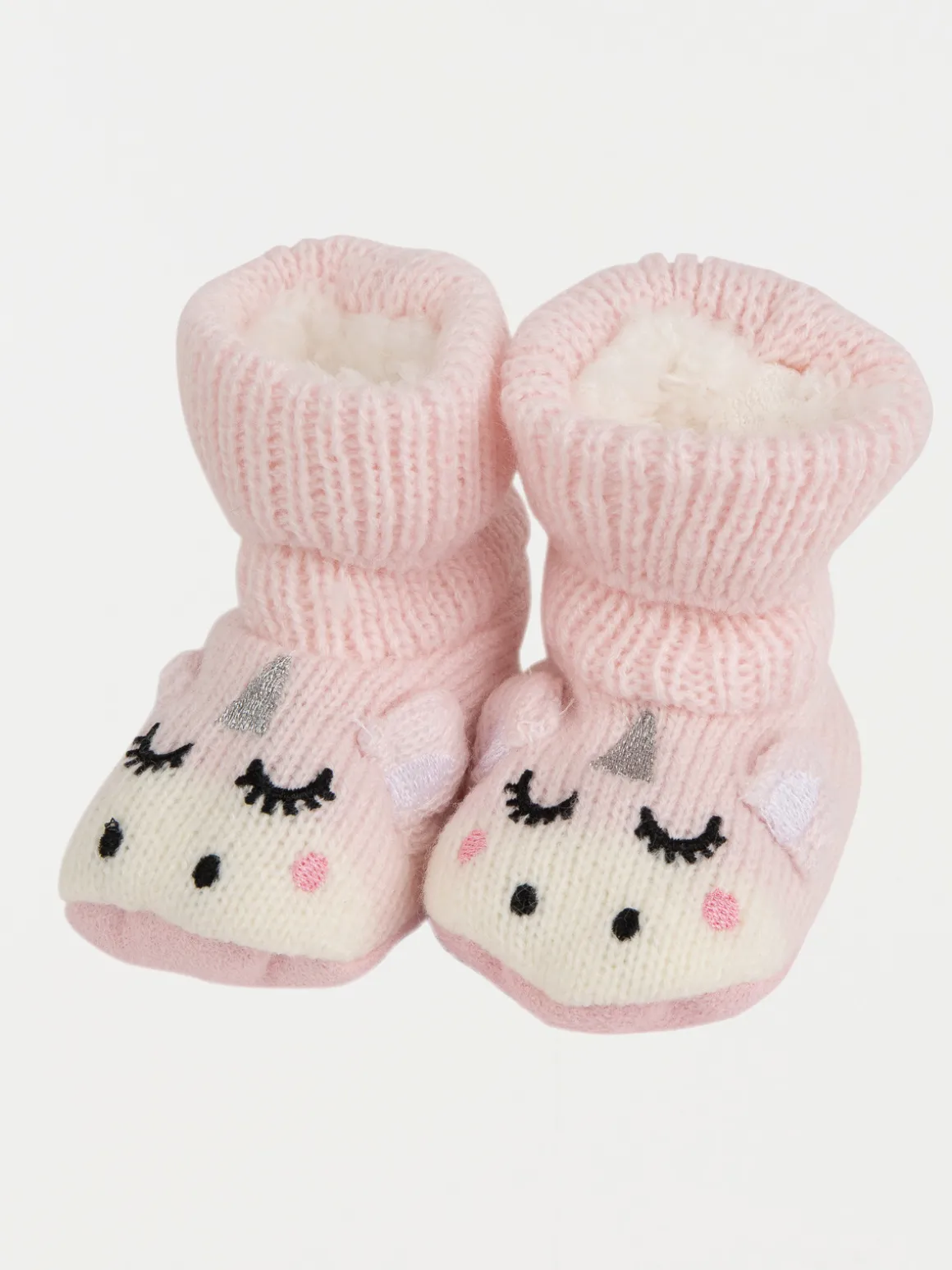 Chaussons antidérapants licorne bébé