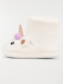 Chaussons bottes licorne fille (31-35)