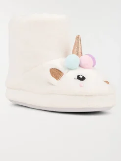 Chaussons bottes licorne fille (31-35)