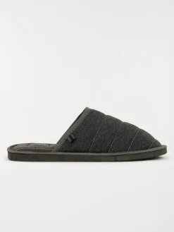 Chaussons coloris gris homme (40-46)
