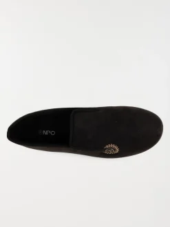 Chaussons coloris noir homme (40-45)