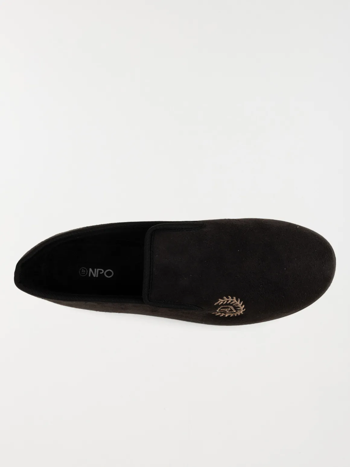 Chaussons coloris noir homme (40-45)
