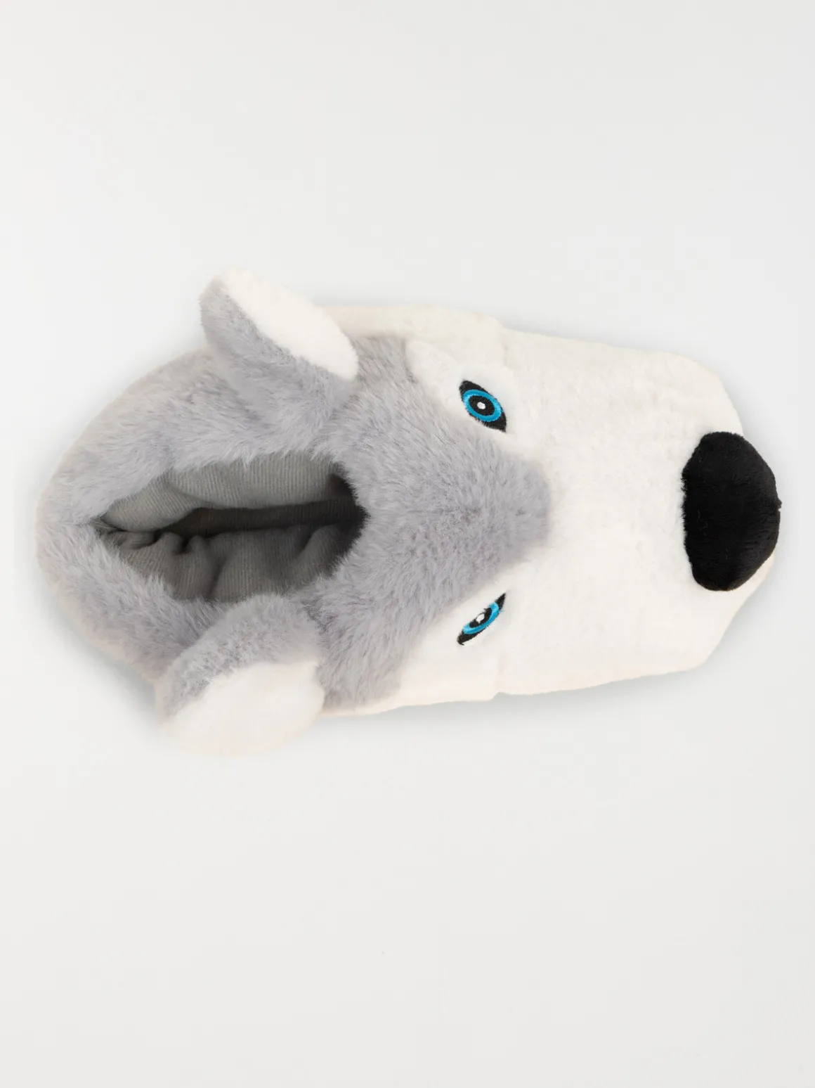 Chaussons 3D loup garçon (32-39)