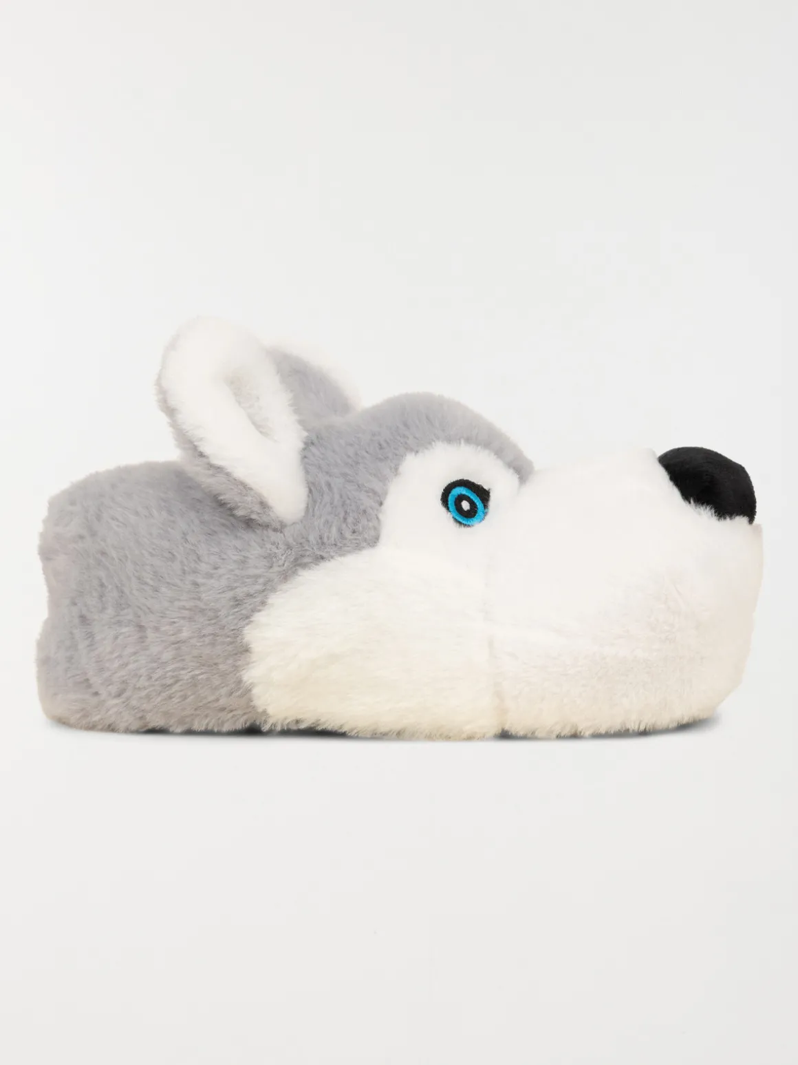 Chaussons 3D loup garçon (32-39)