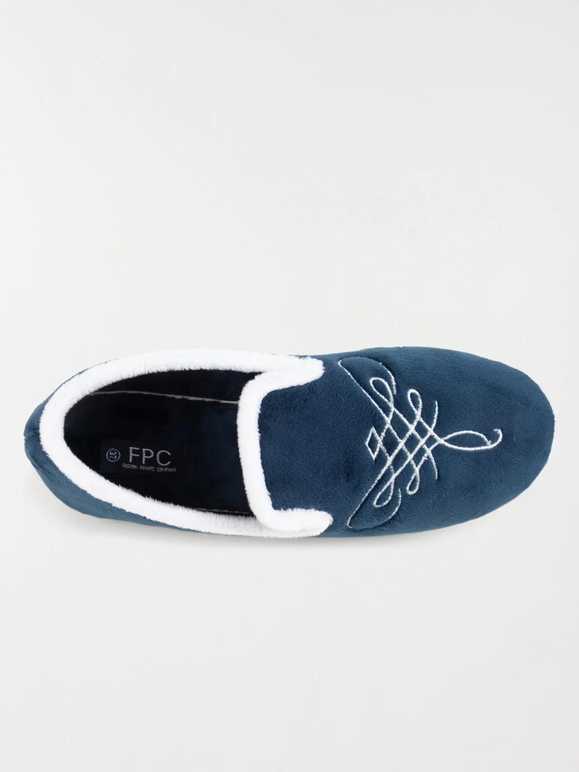Chaussons femme coloris navy (36-42)
