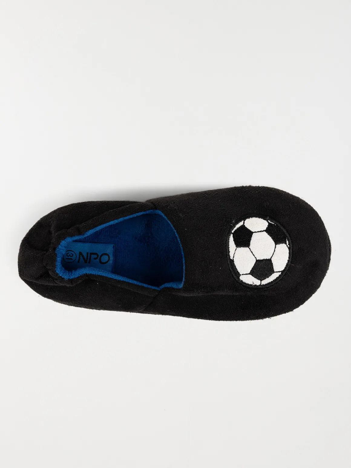 Chaussons football noir garçon (31-38)