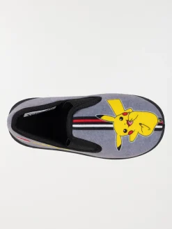 Chaussons garçon gris Pikachu (24-30)