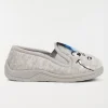 Chaussons gris dinosaure garçon (24-30)