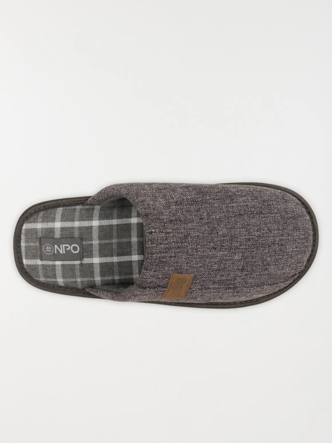 Chaussons gris homme (41-46)