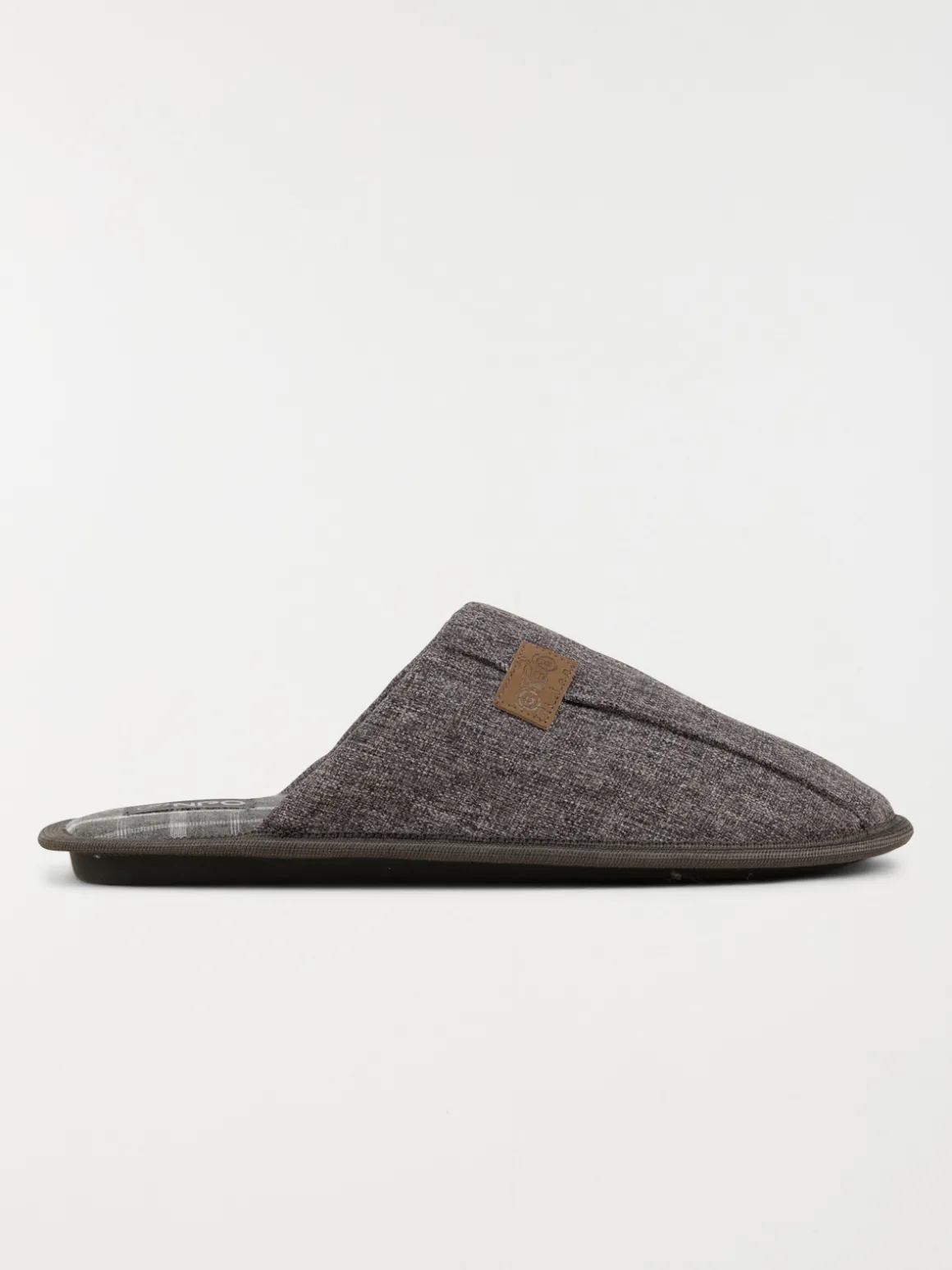 Chaussons gris homme (41-46)