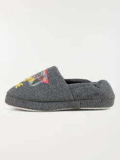 Chaussons gris jeu vidéo garçon (32-39)