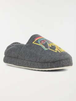 Chaussons gris jeu vidéo garçon (32-39)