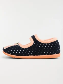 Chaussons hibou et coeur fille (24-30)