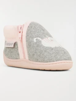 Chaussons Isotoner chat fille (20-25)