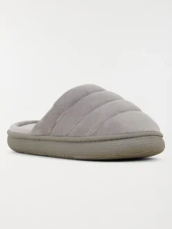 Chaussons Isotoner gris femme (36-41)