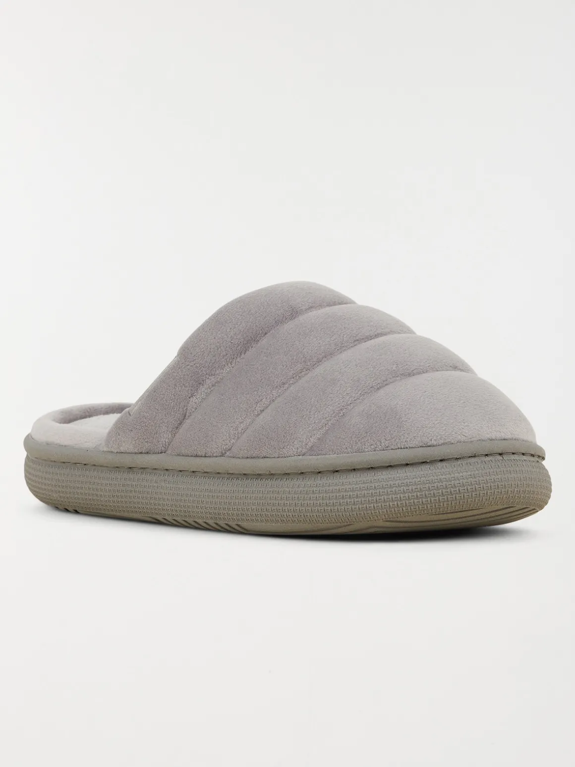 Chaussons Isotoner gris femme (36-41)