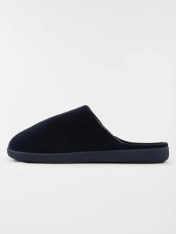 Chaussons Isotoner homme marine (40-46)